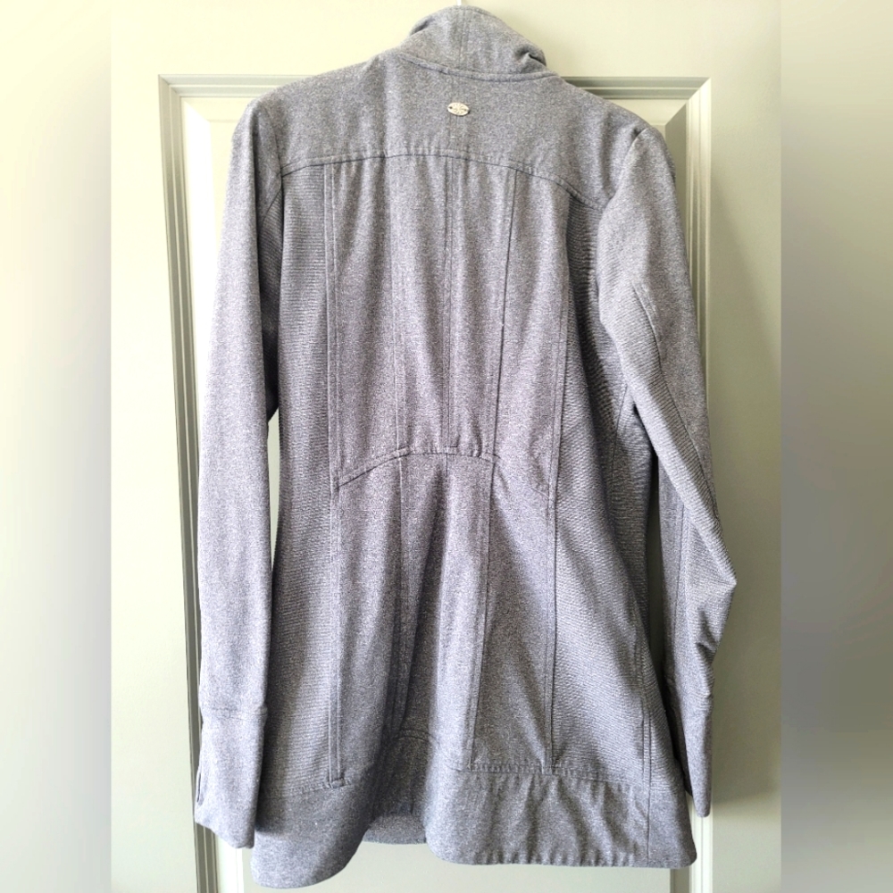 Athleta Athleta Reflection Jacket, M, Charcoal Grey